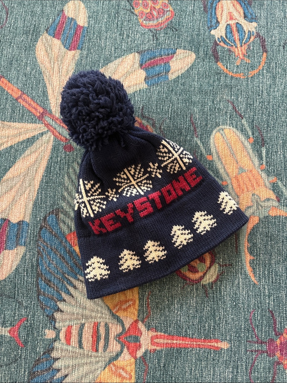Vintage 70s 80s Itchnomo Wool Keystone Ski hat